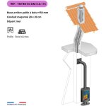 Kit tubage et raccordement poele a bois, buse diam. 150mm sortie dessus - flexible l. 5m pour boisseau ... Kit tubage et raccordement poele a bois, buse diam. 150mm sortie dessus - flexible l. 5m pour boisseau ...