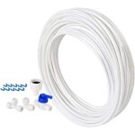 Kit de tuyau pour r�frig�rateur portable, pour machine � gla�ons et purificateur d'eau, 10 m, blanc