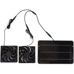 Kit de ventilateur � �nergie solaire �tanche portable 10w 12v pour poulailler serre chien maison hangar ...