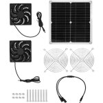 Kit de ventilateur solaire 20 w , ventilateur � �nergie solaire , ventilateur d'extraction �tanche , ...