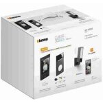 Kit vid�o mains libres connect� bti363927 avec clavier noir linea 3000, interphone vid�o noir classe ...