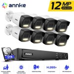 Kit de vidosurveillance poe 16 canaux 12 mp, dtection intelligente des personnes et des vhicules, ...