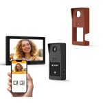 Kit visiophone filaire connect digital connect + coque terracotta