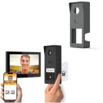 Kit visiophone sans fil connect� wave 3 + coque graphite