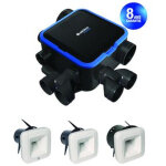 Kit vmc simple flux easyhome hygro compact premium haute pression hp + bdh - 11033426 - aldes