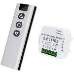 Kit de commande de volet roulant sans fil : commande du moteur de volet roulant par t�l�commande rf + ...