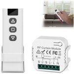 Kit de commande de volet roulant sans fil : commande du moteur de volet roulant par t�l�commande rf + ...