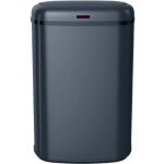 Kitchen move - poubelle de cuisine automatique logan gris acier inoxydable 58 l