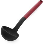 Kitchenaid louche, empire rouge, ustensile de cuisine r�sistant � la chaleur, antiadh�sif avec manche ...