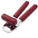 Kitchenaid ouvre - bo�te multifonction, empire rouge, ouvre - bo�te manuel avec lame en acier inoxydable, ...