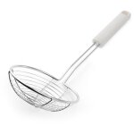 Kitchenaid passoire m�tallique, blanc porcelaine, ustensile de cuisine r�sistant � la chaleur, antiadh�sif ...