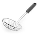 Kitchenaid passoire mtallique, gris anthracite, ustensile de cuisine rsistant  la chaleur, antiadhsif ...