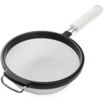 Kitchenaid tamis � mailles, blanc porcelaine, ustensile de cuisine � tamis en acier inoxydable avec poign�e ...