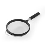 Kitchenaid tamis � mailles, noir mat, ustensile de cuisine en acier inoxydable avec poign�e durable, ...