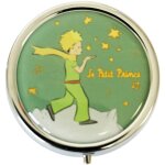 Boite pilulier verte le petit prince
