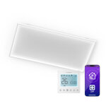 Klarstein chauffage infrarouge 770w panneau mural / plafond, wifi, thermostat, t�l�commande, s�curit� ...