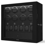 Klarstein chronovault remontoir de montre automatique boite remontoir pour 14 montres, moteur silencieux ...