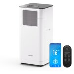 Klarstein climatiseur mobile avec vacuation, 9000 btu, 3 en 1, refroidissement silencieux, dshumidification ...