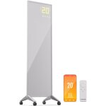 Klarstein radiateurs chauffage radiant electrique ip24 chauffage salle de bain infrarouge intelligent ...