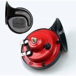 Klaxon moto 12v, klaxons de corne d'escargot, klaxon de train super fort, klaxon train pour voiture �tanche, ...