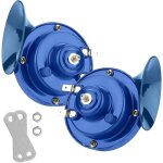 Klaxon de train ultra puissant 300 db, ensemble de 2 klaxons de voiture 12 v, klaxon �lectrique �tanche ...