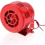 Klaxon de voiture �lectrique 12v 1, 5 a 110db voiture camion moto sir�ne raid a�rien alarme puissante ...