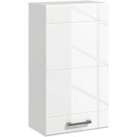 Kleankin - armoire haute murale de salle de bain ou wc - placard porte 2 tagres - dim. 41l x 18l x ...