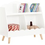 Kmb100 - w biblioth�que enfant, �tag�re � livres, �tag�re de rangement pour livres et jouets, meuble ...