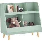 Kmb19 - gr bibliothèque enfant, Étagère à livres, meuble rangement enfant, meuble rangement jouets et ... Kmb19 - gr bibliothèque enfant, Étagère à livres, meuble rangement enfant, meuble rangement jouets et ...