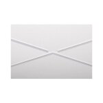 Knauf - dalle plafond acoustique aquatec 600x600x19mm blanc - carton de 10 dalles soit 3. 60m