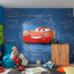 Papier peint mural cars disney bleuprint 254x368 cm Papier peint mural cars disney bleuprint 254x368 cm