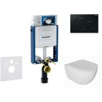 Kombifix - set de b�ti - support, cuvette oudee et abattant softclose, plaque de d�clenchement sigma01, ...