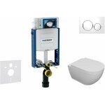 Kombifix - set de bti - support, cuvette oudee et abattant softclose, plaque de dclenchement sigma20, ...