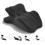 Koppeloreiller, 27� hoek - instantane perfecte positie, driehoekig geheugenschuim oreiller, ondersteunt ...