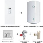 Kospel - pack chaudire lectrique 7 / 9 / 11 / 14 kw + chauffe eau 150 l + accessoires