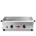 Krampouz - plancha gaz 3000w plaque inox 54x33cm pfsb2ma - kr