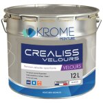 Krome peinture - krome crealiss velours ? peinture opacifiante acrylique pour murs ? intrieur conditionnement ...