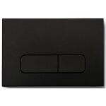 Kroos ® - plaque de déclenchement rectangulaire compatible avec le bâti - support sigma geberit - noir ... Kroos ® - plaque de déclenchement rectangulaire compatible avec le bâti - support sigma geberit - noir ...