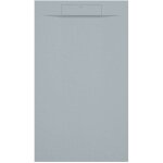Kroos ® - receveur de douche gris, texture pierre zeus, grille de couleur - 90 x 70 cm Kroos ® - receveur de douche gris, texture pierre zeus, grille de couleur - 90 x 70 cm