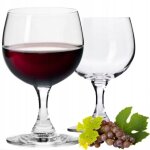 Krosno 6 verres de 250 ml pour vin rouge blanc quilibre cristallin
