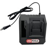Ks tools - chargeur de batterie - chargeur 18v rapide - 4a - 515. 4703f