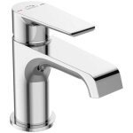 Kuchinox - mitigeur lavabo largo vertical avec bouchon dimensions de la cartouche : 35 mm finition : ...