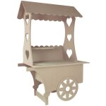 Kukoo chariot pr�sentoir de friandises, porte bonbons et cadeaux d'invit�s de mariage, stand � friandises ...