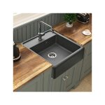 Kmbad - vier timbre d'office granit gris kiwi 1 bac 595x630