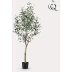 Kunst olijfboom en pot. plante verte type kunst olijfboom, livr�e en pot, id�ale pour int�rieur lumineux. ...