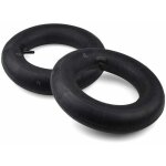 Kzq - 2 pices chambre  air 4, 80 / 4, 00 - 8' avec valve droite - pour brouette, poussette, diable, ...