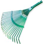 Kzq - balai  gazon fil plat 450 mm acier vert