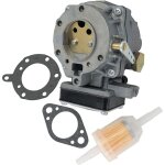 Kzq - carburateur pour tondeuses � gazon carburateur pour briggs stratton 42e777 42a707 42a777 42e707 ...