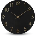 Kzq - horloge murale silencieuse sans tic - tac d�corative pour cuisine, chambre, salle de bain, bureau, ...