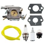 Kzq - kit de carburateur pour husqvarna 225 227 232 235 240 577133001 537052701 522607401 503281517 remplace ...
